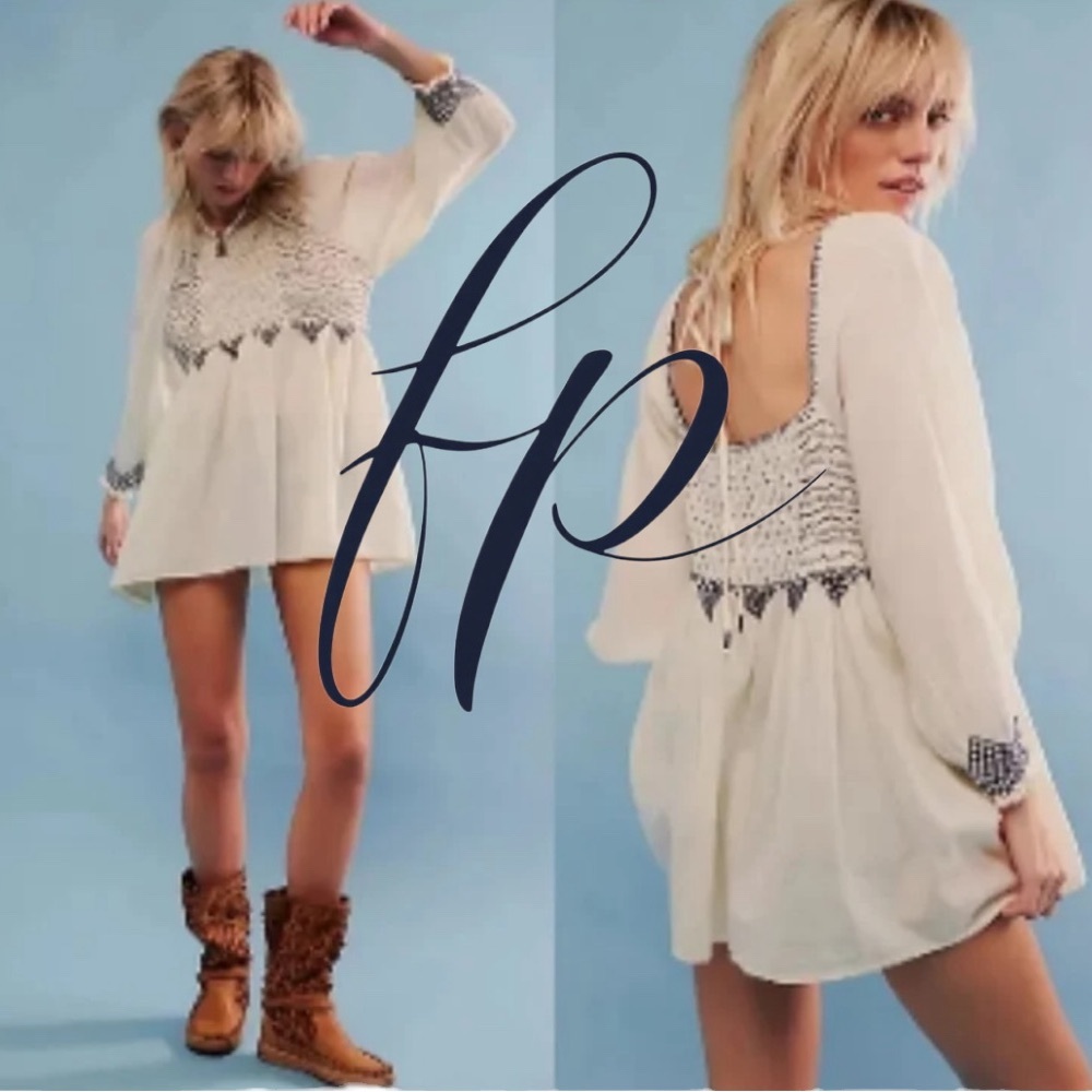 Free People - What a Feeling Tunic Small NWOT